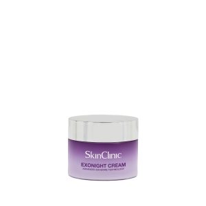 Crema nocturna con exosomas que repara la piel en profundidad mientras duermes, mejorando firmeza, textura y luminosidad desde la primera semana.